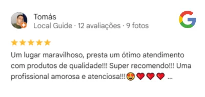Grazi Lima - Depoimentos Clientes do Google