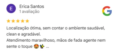 Grazi Lima - Depoimentos Clientes do Google