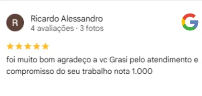 Grazi Lima - Depoimentos Clientes do Google